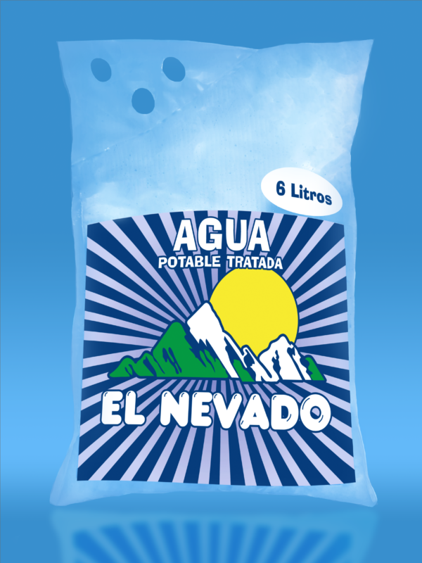 Agua en bolsa 6LT