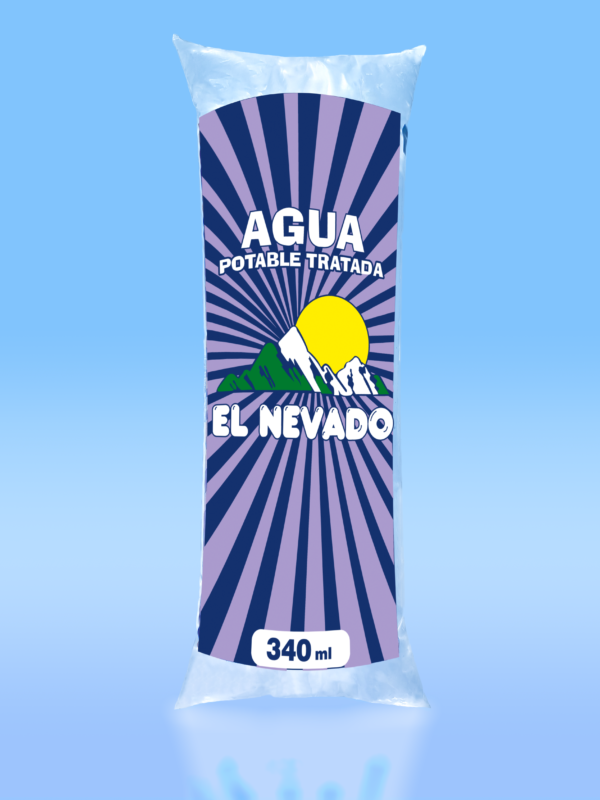 Agua en bolsa 340 ml